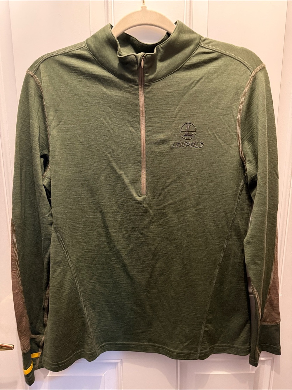 Women's Olive Green Utility Half-Zip Jacket